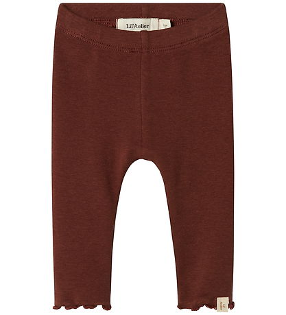 Lil' Atelier Leggings - NbfGayo - Heiß Chocolate