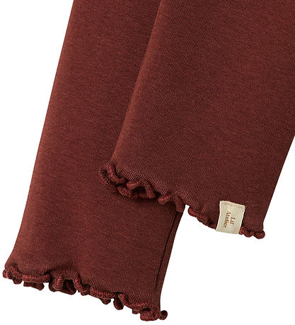 Lil' Atelier Leggings - NmfGayo - Heitt Chocolate