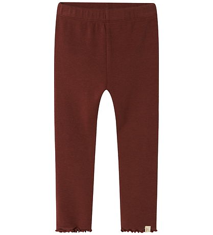 Lil' Atelier Leggings - NmfGayo - Heitt Chocolate
