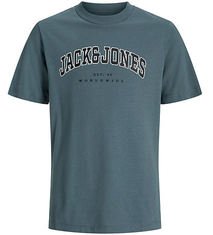 Jack & Jones Stuttermabolur - JjeCaleb - Stormsamt veður