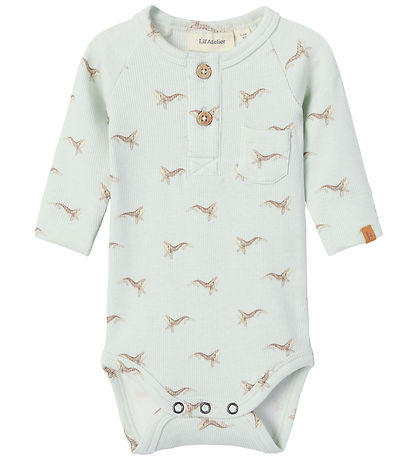 Lil' Atelier Samfella l/e - Noos - Rib - NbmGavo - Murmur/Whale