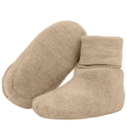 CeLaVi Booties - Wool - Savannah Tan