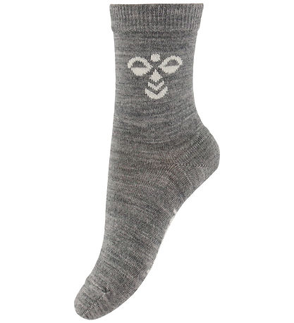 Hummel Strumpor - Ull - hmlJr - Gråmelerad