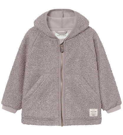 Mini A Ture Fleecejacka - MatLiff - Zink Purple