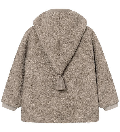 Mini A Ture Fleecejacke - MatLiff - Grey Brown