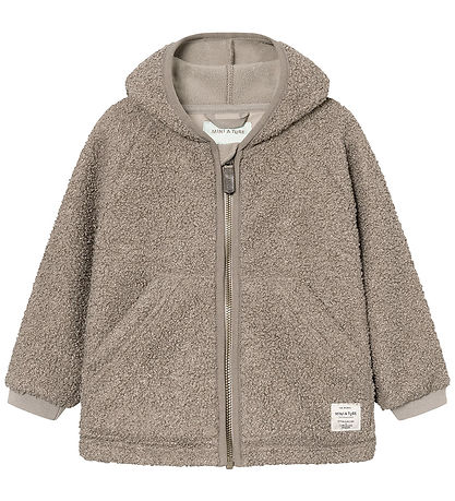 Mini A Ture Fleecejacke - MatLiff - Grey Brown