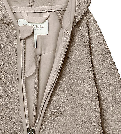 Mini A Ture Flísgalli - MatAdel - Grey Brown