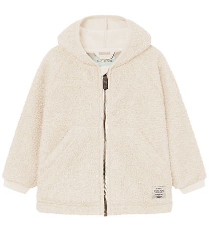 Mini A Ture Fleece Jacket - MatLiff - Angora Cream