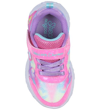 Skechers Shoes w. Light - Unicorn Charm - Pink/Multi