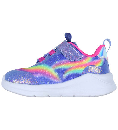 Skechers Shoes w. Light - Unicorn Chaser - Blue/Multi