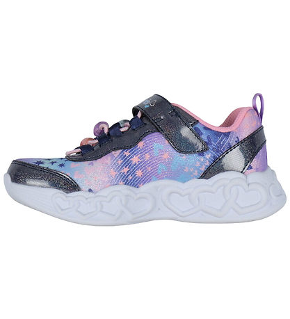 Skechers Skór M. Ljós - Heart Skartgripir - Dökkblátt/Multi
