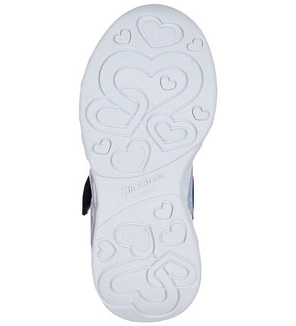 Skechers Skór M. Ljós - Heart Skartgripir - Dökkblátt/Multi
