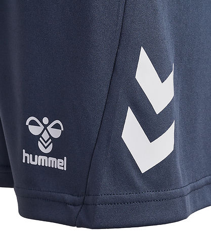 Hummel Tracksuit - HmlLogo - Nasturtium/Dark Denim