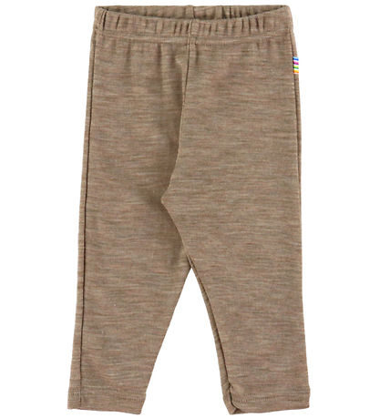 Joha Leggings - Wool/Silk - Beige Melange