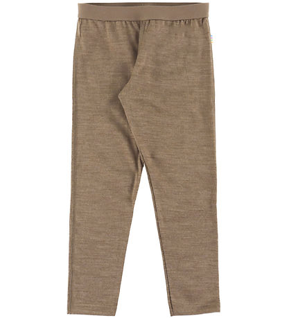 Joha Leggings - Wool/Silk - Beige Melange