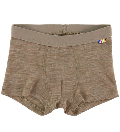 Joha Boxers - Wool/Silk - Beige Melange