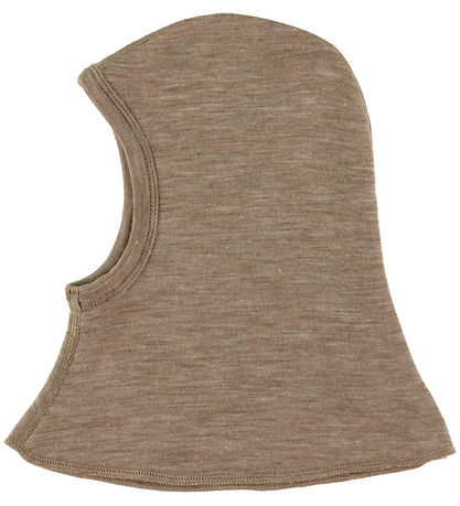 Joha Balaclava - 2-layer - Wool/Silk - Beige Melange