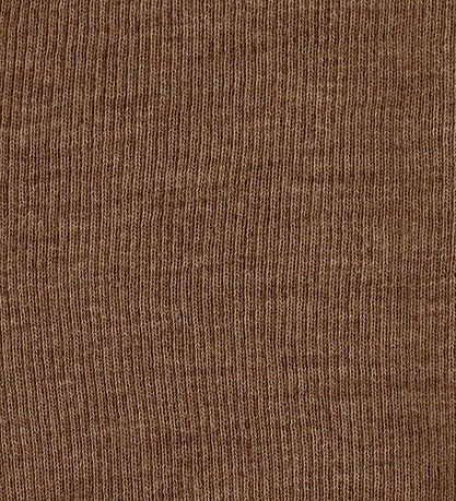 Joha Leggings - Rib - Ull - Hlýtt Brúnt