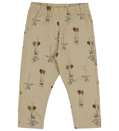Joha Leggings - ull - Drapplitað M. Kanínur