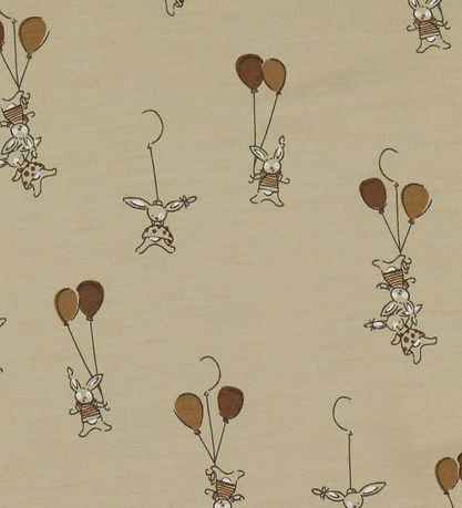 Joha Jumpsuit - Wool - Beige w. Rabbits