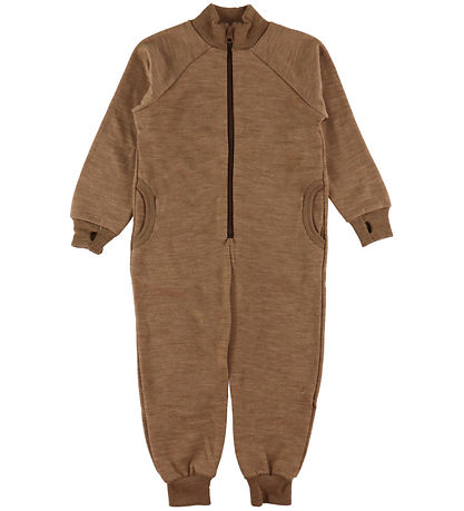 Joha Onesie - Ull - Varm Brun