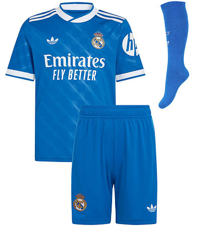 adidas Originals Voetbalkleding - Real Madrid 25/26 3. Set - Blu