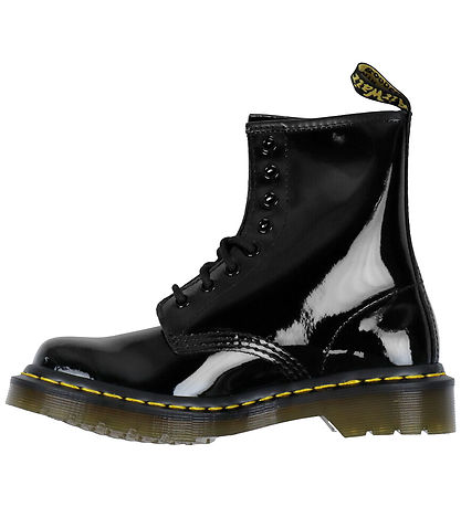 Dr. Martens Stígvél - 1460W - Black Patent Lamper