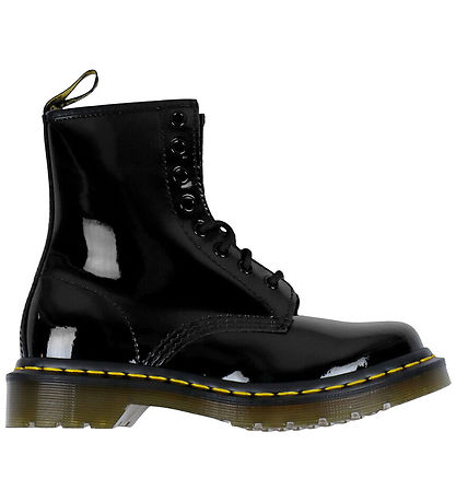 Dr. Martens Stígvél - 1460W - Black Patent Lamper
