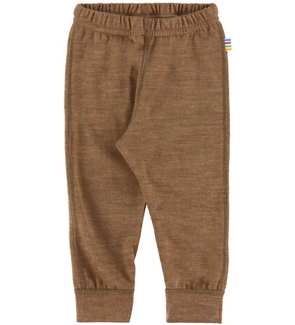 Joha Leggings - ull - Hlýtt Brúnt