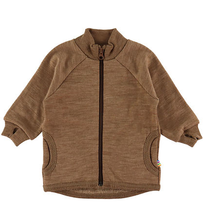 Joha Cardigan - Ull - Hlýtt Brúnt