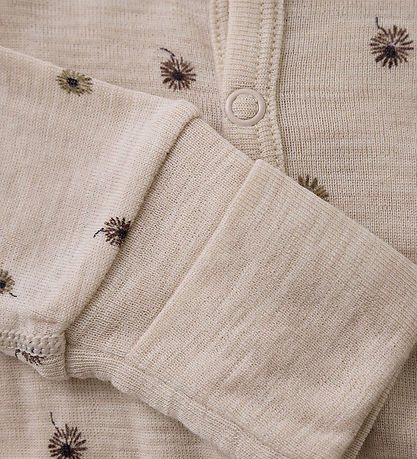CeLaVi Jumpsuit - Wool - Rose Dust w. Flowers