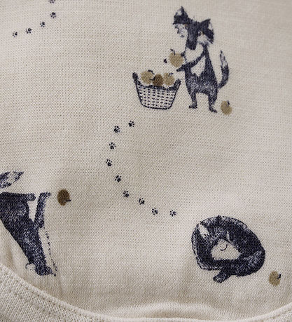 CeLaVi Bodysuit l/s - Wool - Night Sky