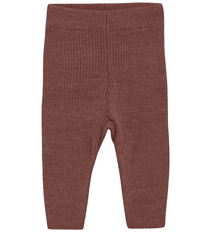 CeLaVi Leggings - Wool - Maroon