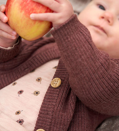 CeLaVi Cardigan - Wool - Maroon