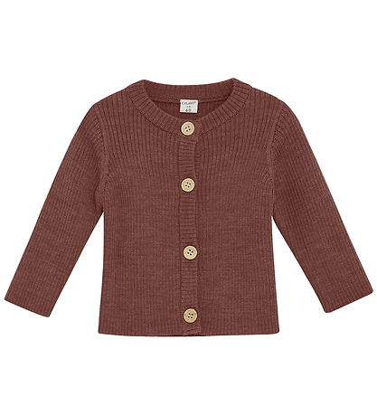 CeLaVi Cardigan - Wool - Maroon