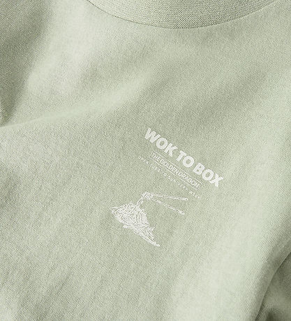 Name It T-shirt - NkmFrederik - Desert Sage w. Print