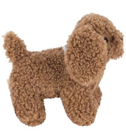 Konges Sløjd Rattle - Dog - Brown