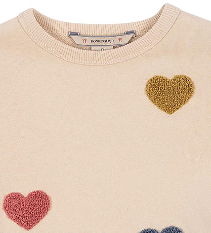 Konges Sløjd Kleid - Lou Terry - Multi Heart