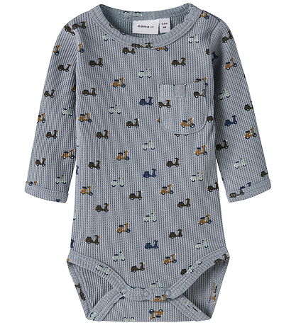 Name It Bodysuit l/s - NbmNooter - Tradewinds
