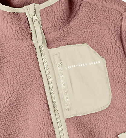 Name It Fleece Jacket - NknMattia - Woodrose