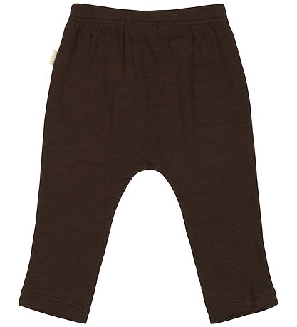 Petit Piao Trousers - Rib - Modal - Coffee Bean