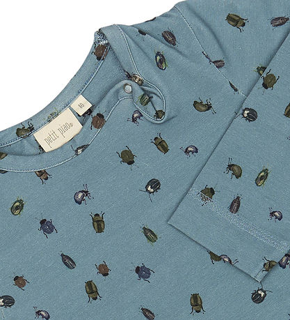 Petit Piao Bodysuit l/s - Beetle