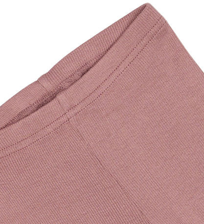 Petit Piao Leggings - Rib - Modal - Nostalgísk Rose
