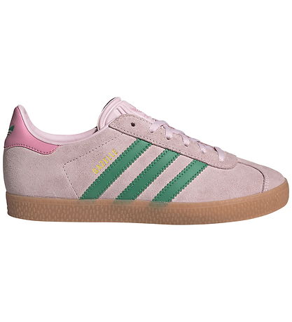 adidas Originals Shoes - Gazelle J - CLPINK/COUGRN/BLIPNK