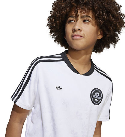 adidas Originals Stuttermabolur - Hvítt M. Svart
