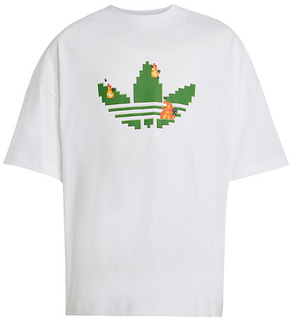 adidas Originals Stuttermabolur - Hvítt M. Minecraft