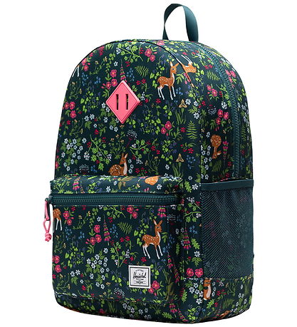 Herschel Ryggsäck - Heritage Ungdom - 26 L - Deer Skogsmark Dark