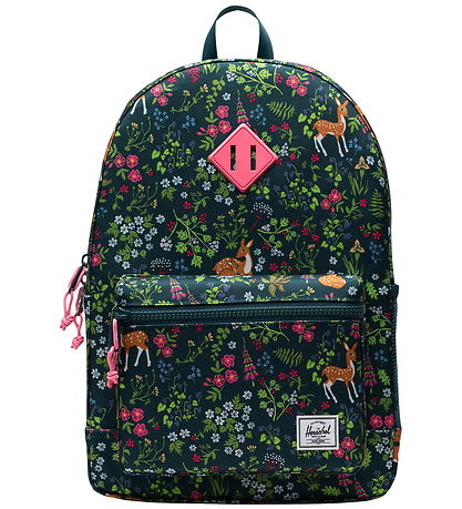 Herschel Ryggsäck - Heritage Ungdom - 26 L - Deer Skogsmark Dark