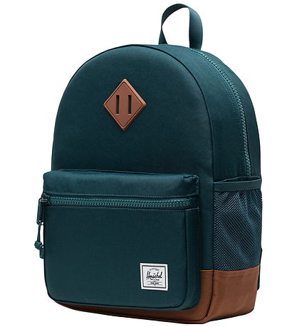 Herschel Bakpoki - Heritage Kids - 15 L - Dark Sea/Söðull Brown