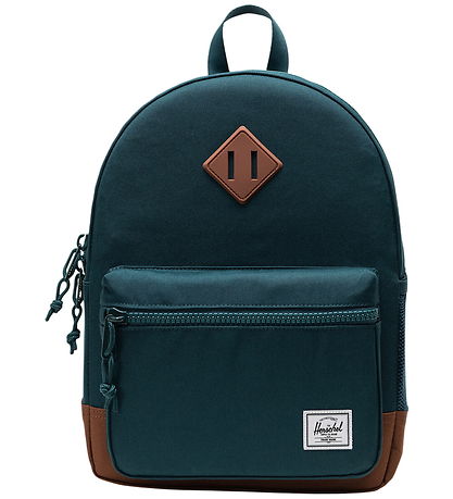 Herschel Bakpoki - Heritage Kids - 15 L - Dark Sea/Söðull Brown